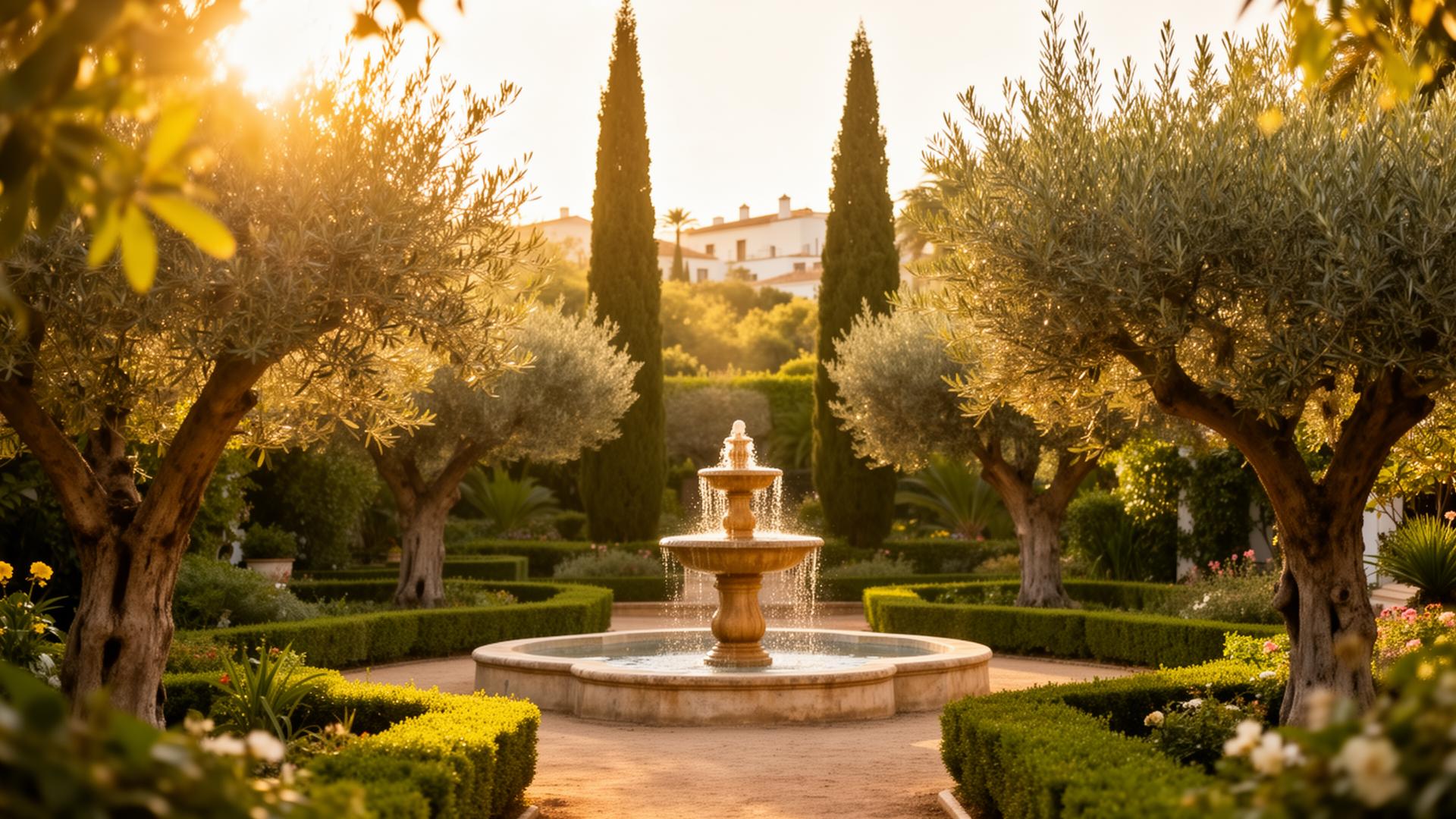 Jardín mediterráneo en Cádiz